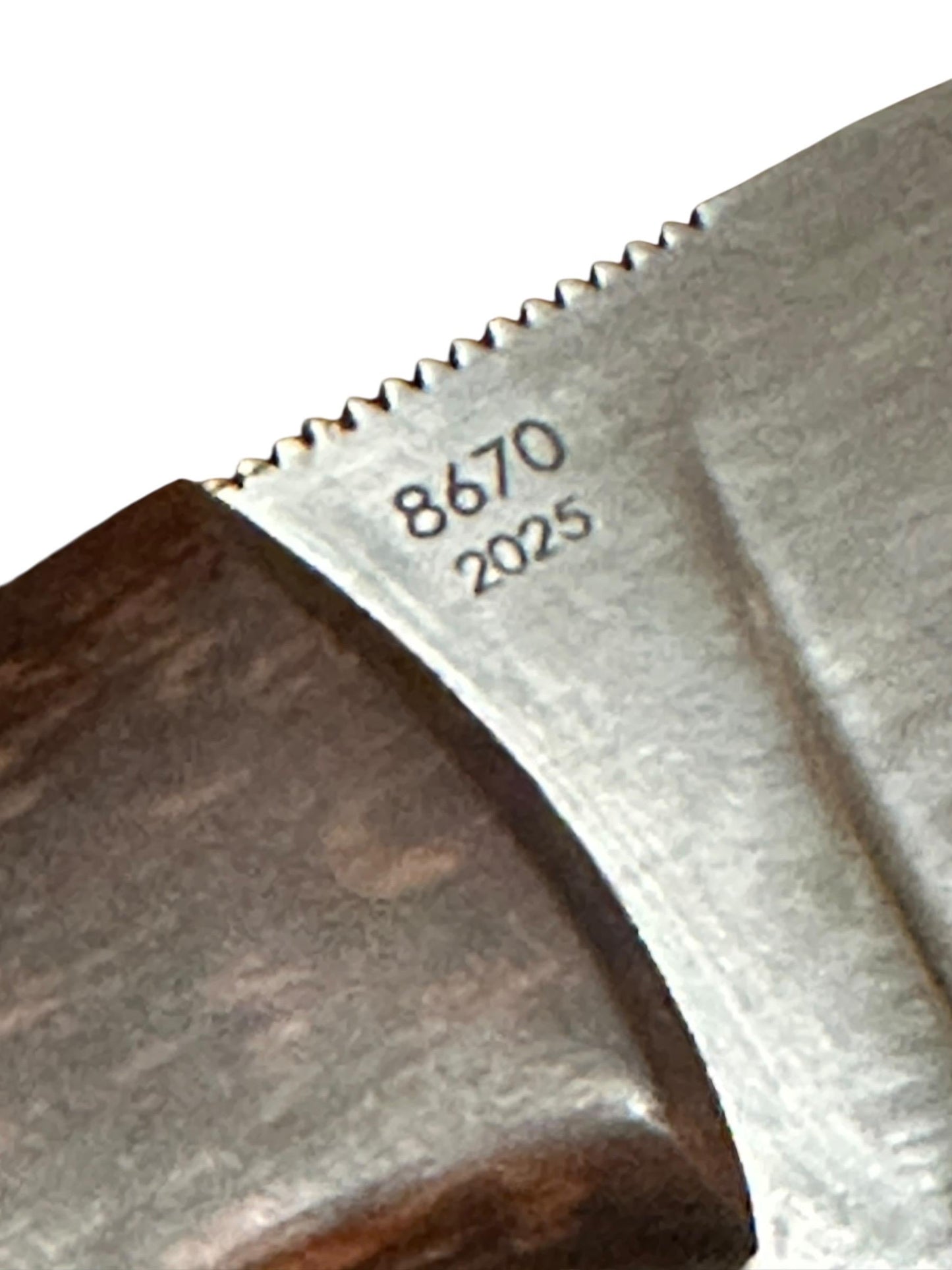 Custom John Tullis Knife 8670 Steel Fixed Blade Ironwood Handle Leather Sheath Texas Made 2025