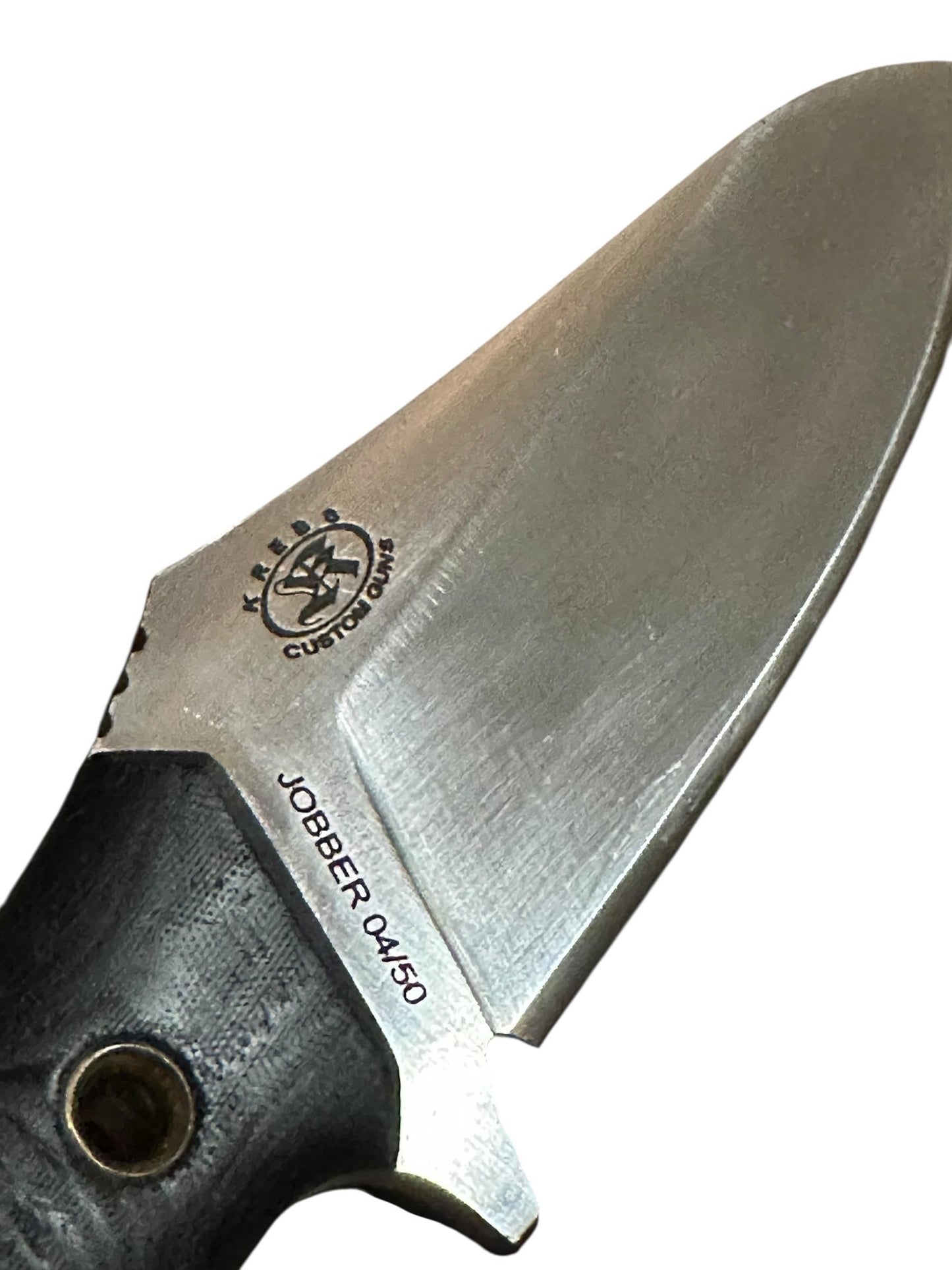Stomp Customs Colab with Krebs Customs Jobber 5160 Fixed Blade Knife | Limited 4 of 50 | Kydex Sheath