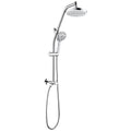 Shower Head Combo-Shower Head with Solid Brass Rail and Diverter