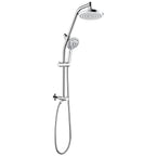 Shower Head Combo-Shower Head with Solid Brass Rail and Diverter