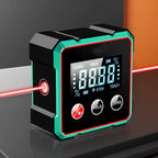 AngleMaster 360° Digital Protractor – Magnetic Laser Angle Finder with LCD Display & Inclinometer