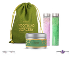 Soothing Sorcery - Bath Soak and Candle Gift Set