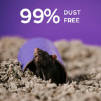 99% Dust-Free Natural Paper Small Pet Bedding with Odor Control