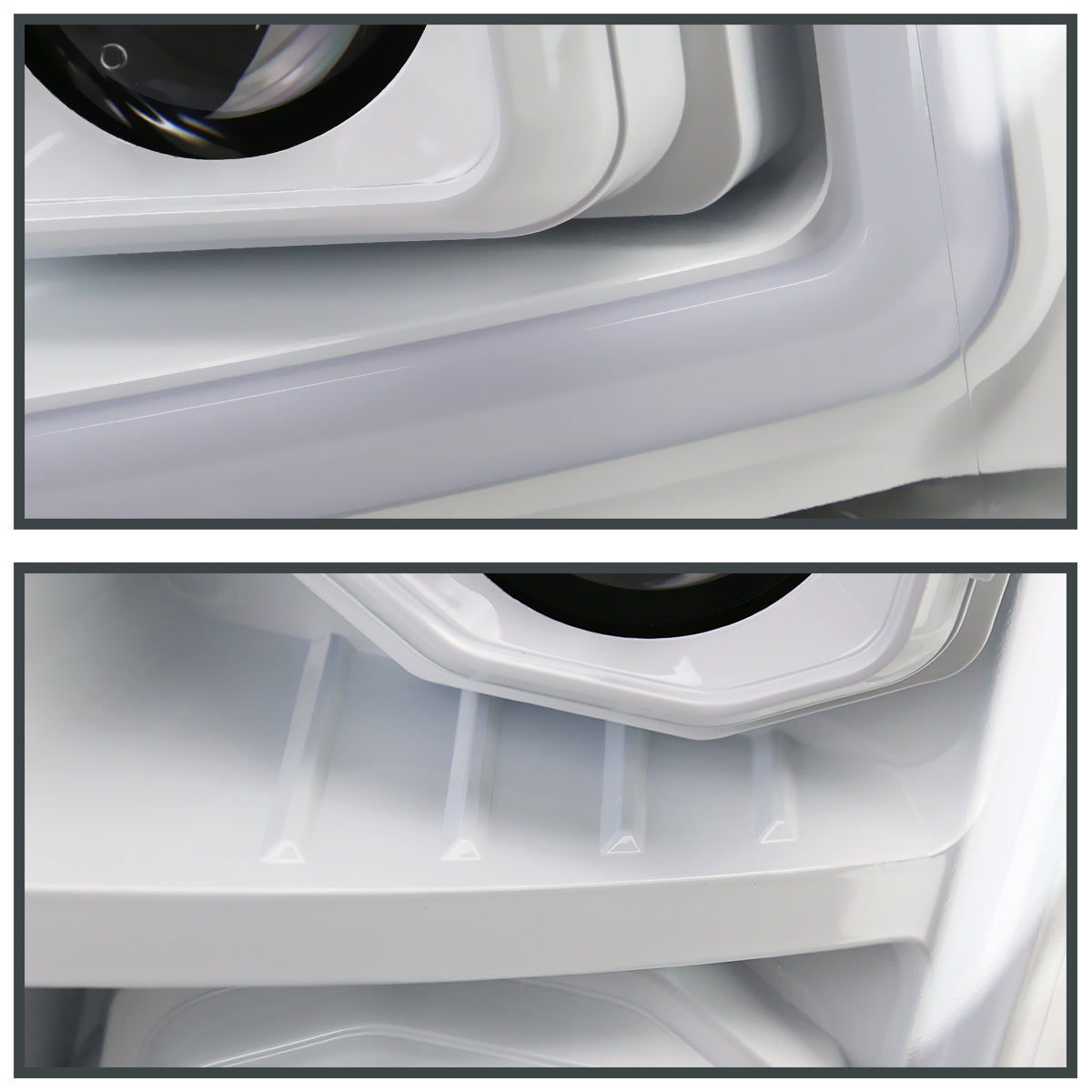 Spec-D 11-16 F250/F350/F450/F550 Headlights Sequential White/Clear