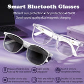 SoundSight Smart Glasses – Bluetooth Sunglasses with Built-In Earphones, UV400 Polarized Lenses & Hands-Free Calling