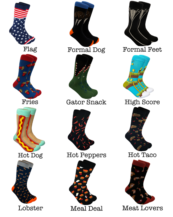 Crazy Socks for Men – Unleash Your Style with Threaded Pear