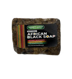 Raw African Black Soap Bar (0.5 lb)