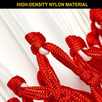 Premium Quality Professional Heavy Duty Basketball Net Replacement - All Weather anti Whip,Fits Standard Indoor or Outdoor 12 Loops Rims12 Loops