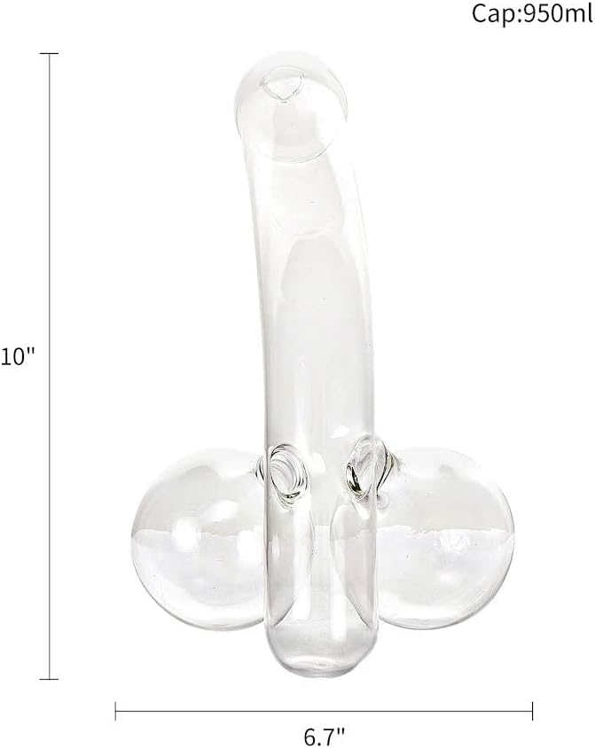 Funny Novelty Whiskey Decanter — 950ml Gag Gift
