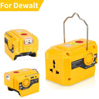 PowerPro Dewalt Battery Inverter – 18V-20V DC to 120V/220V AC with Dual USB, Ultimate Outdoor Power Adapter