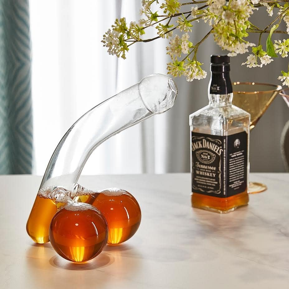 Funny Novelty Whiskey Decanter — 950ml Gag Gift