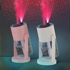 MistGlow 280ML Air Humidifier – Desktop Humidifier with Projector, Adjustable Light & Auto Off for Home & Office