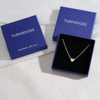 Heart Initial Necklaces for Women Girls - 14K Gold Filled Heart Pendant Letter Alphabet Necklace Tiny Initial Necklaces for Women Kids Child Heart Letter Initial Necklace Birthday Gifts for Girls