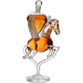 Pegasus Whiskey Decanter — 500ml, 12" Handcrafted Borosilicate Glass