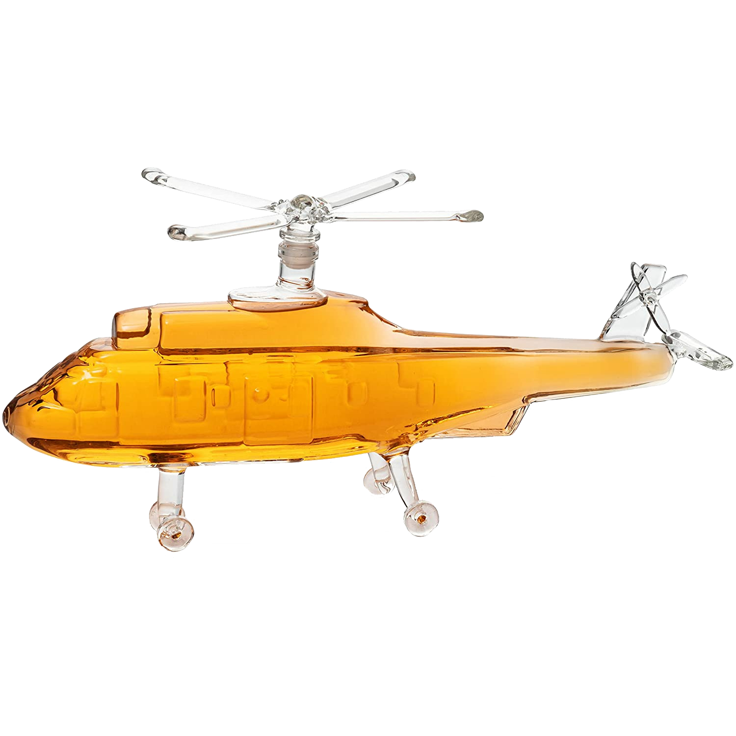 Black Hawk Helicopter Whiskey Decanter — 750ml, 8"x16"