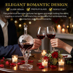 Lovers Globe Whiskey Decanter — 500ml, 12" Tall