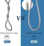 96 Inch Shower Hose for Hand Held Shower Head,Stainless Steel Hose