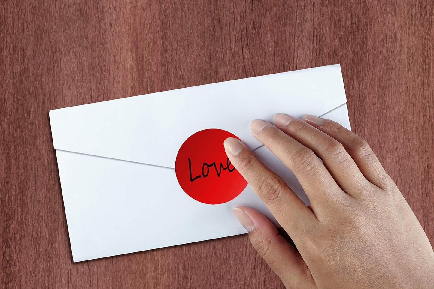 Red Labels Stickers 2 Inch for Inventory and Labeling 50Mm - 300 Pack