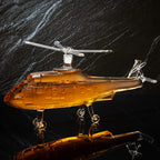 Black Hawk Helicopter Whiskey Decanter — 750ml, 8"x16"