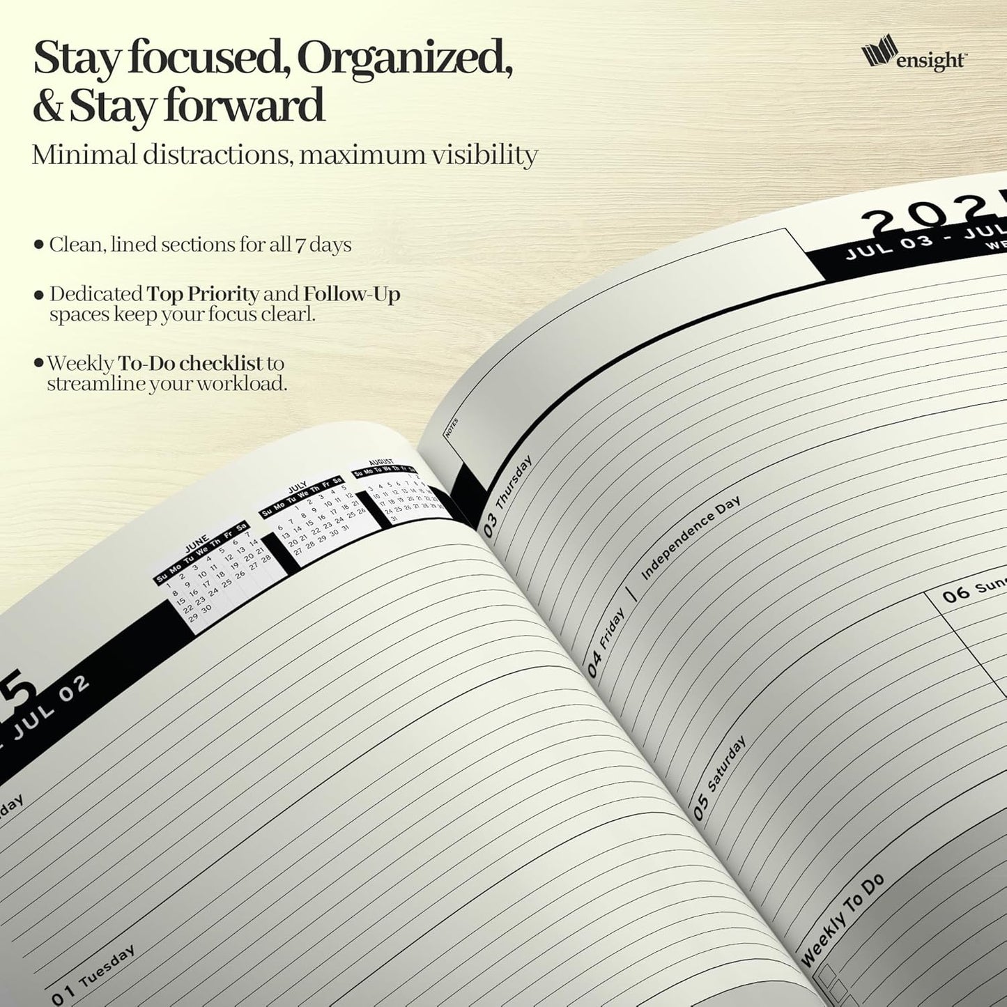 Leather Planner 2025 2026