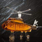 Black Hawk Helicopter Whiskey Decanter — 750ml, 8"x16"