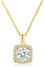 Jewelry Set for Women, 18K Gold Plated Halo Cubic Zirconia Necklace/ Earrings/ Rings Wedding Hypoallergenic Jewelry Pack of 3