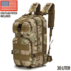 XGear Tactical Small 30L Tactical Backpack Survival Bag
