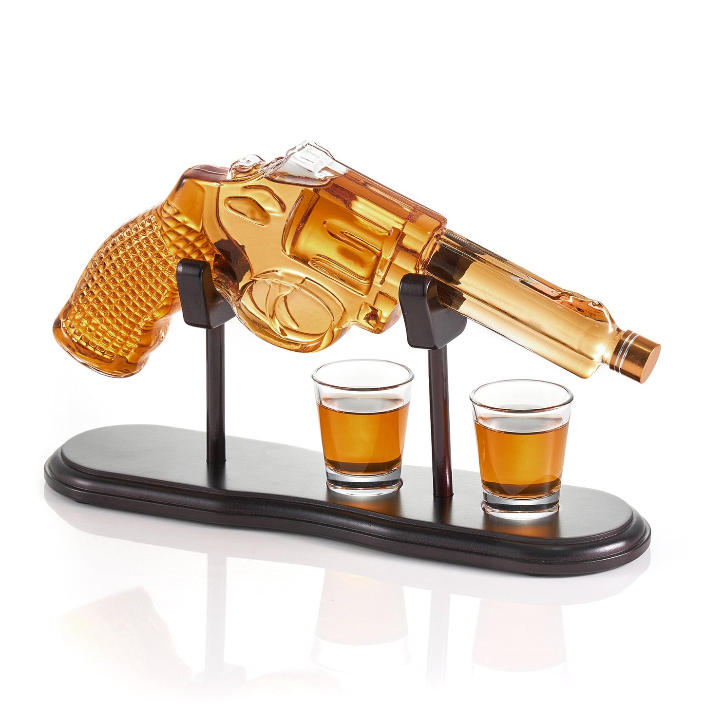 Gun Whiskey Decanter Set — Pistol, 300ml with Shot Glass
