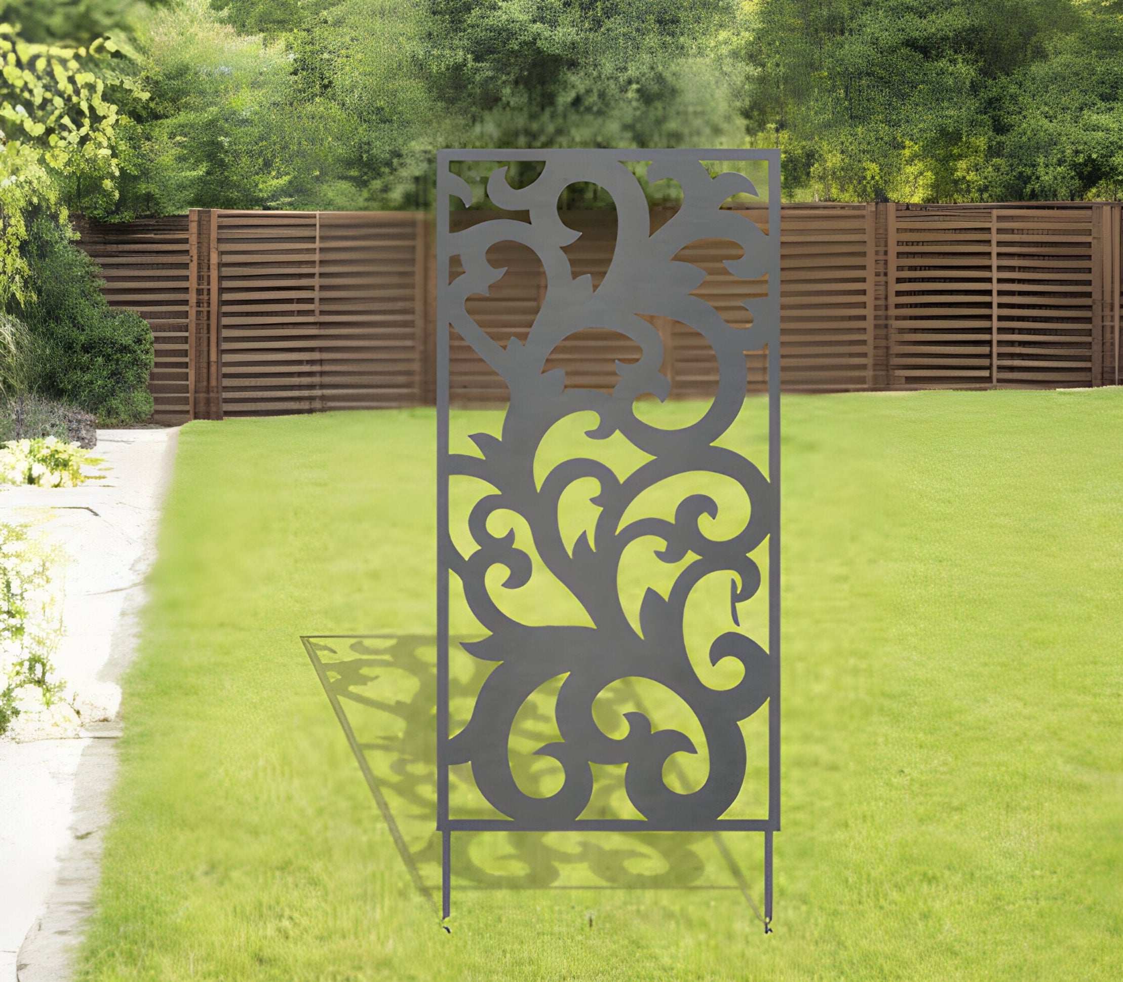 Bray Metal Privacy Screen/Trellis