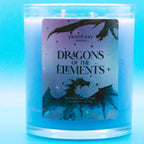 Dragons of the Elements - Fire Dragon - Jewel Candle (Ringless) (Glass)