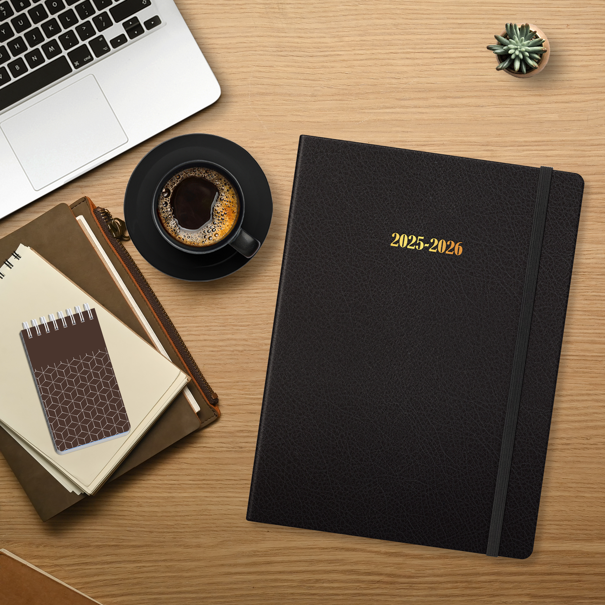 A4 Leather Appointment Book 2026