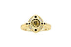 Wicked: Gilded Eye - Art Deco Ring