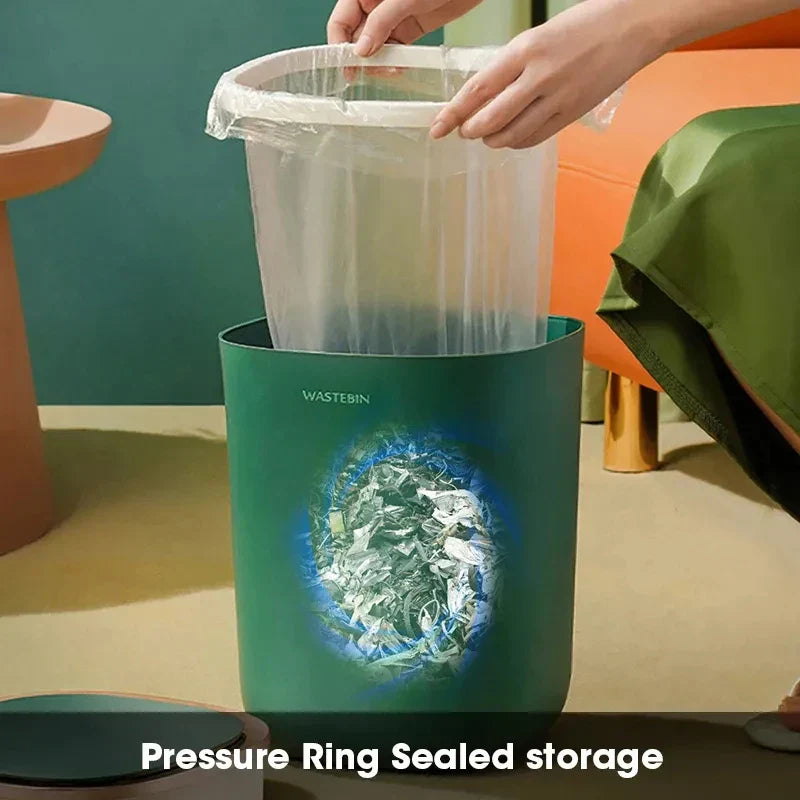 DecorBites™ 12L Smart Sensor Luxury Trash Can for Kitchen and Bathroom