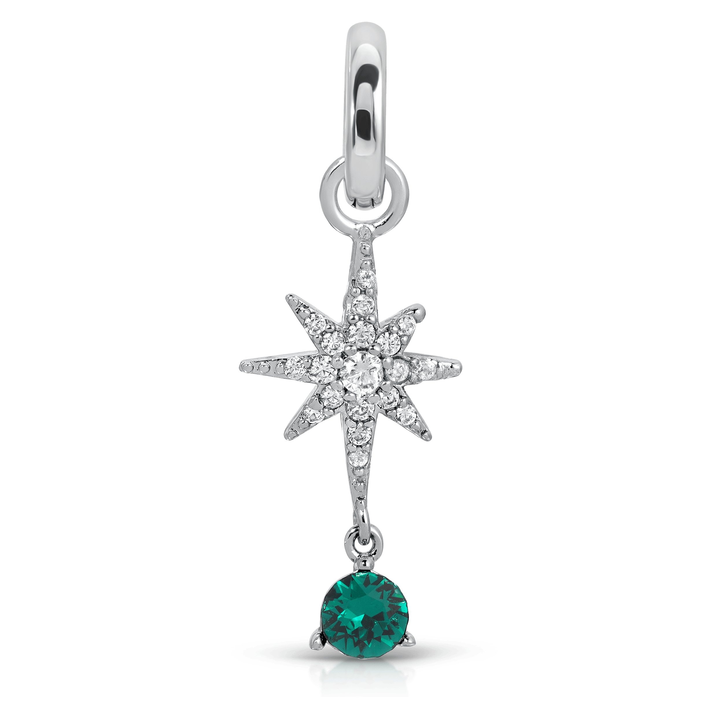 May Emerald Birthstone Charm - Star (Rewards Store)