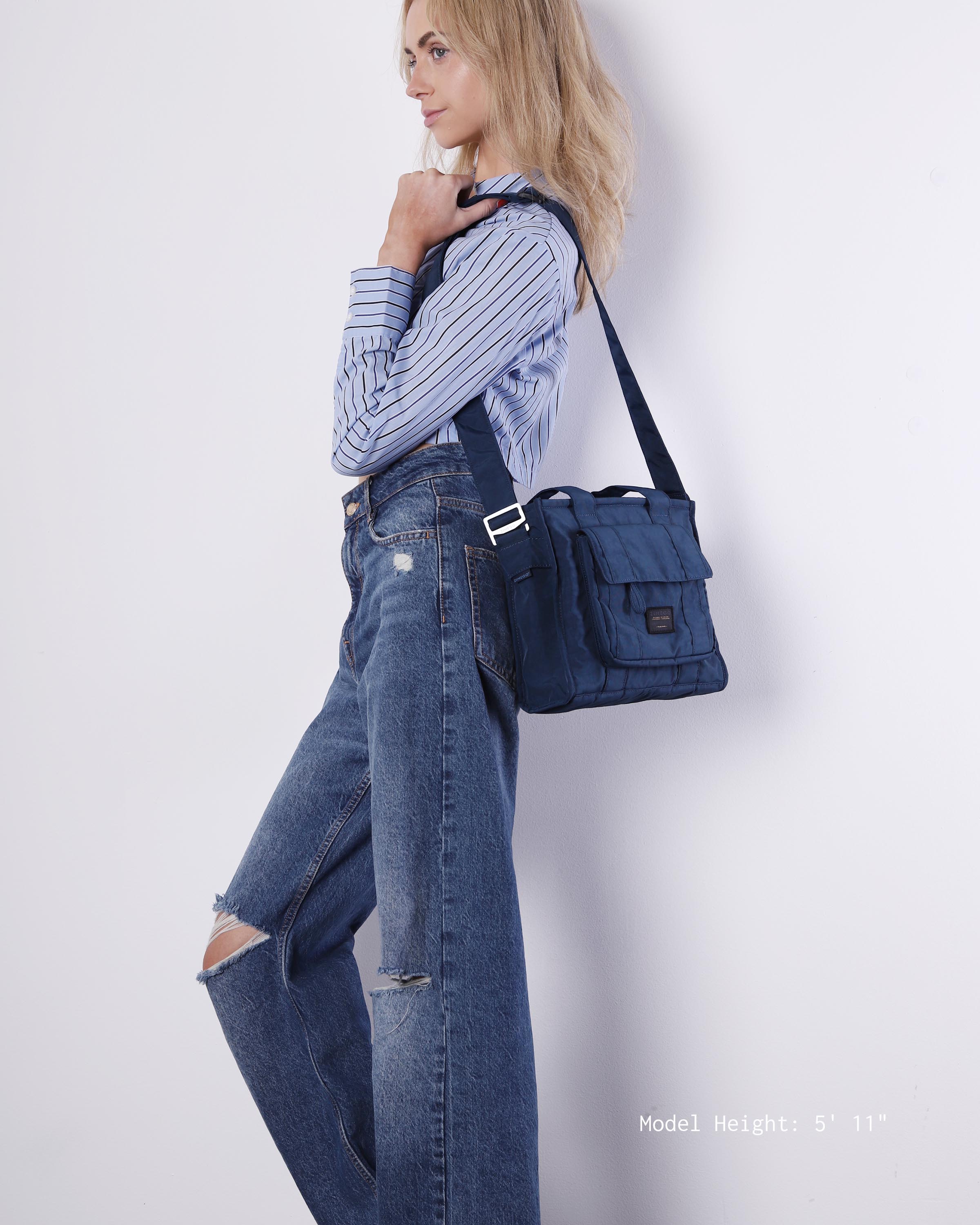 Ace Hand Tote — Women's Casual Nylon Tote with Crossbody Strap
