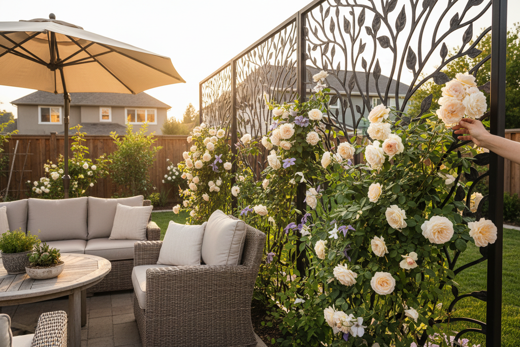 Backyard Divider