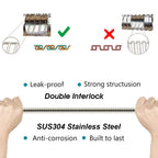 96 Inch Shower Hose for Hand Held Shower Head,Stainless Steel Hose