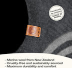 Premium Felt Cat Bed Cave (Medium) - Handmade 100% Merino Wool Bed for Cats and Kittens