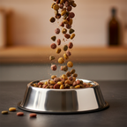 Dog Food Kibble Close-up