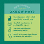 Animal Health Western Timothy Hay - All Natural Hay for Rabbits, Guinea Pigs, Chinchillas, Hamsters & Gerbils -Veterinarian Recommended- Grown in the USA-90 Oz.