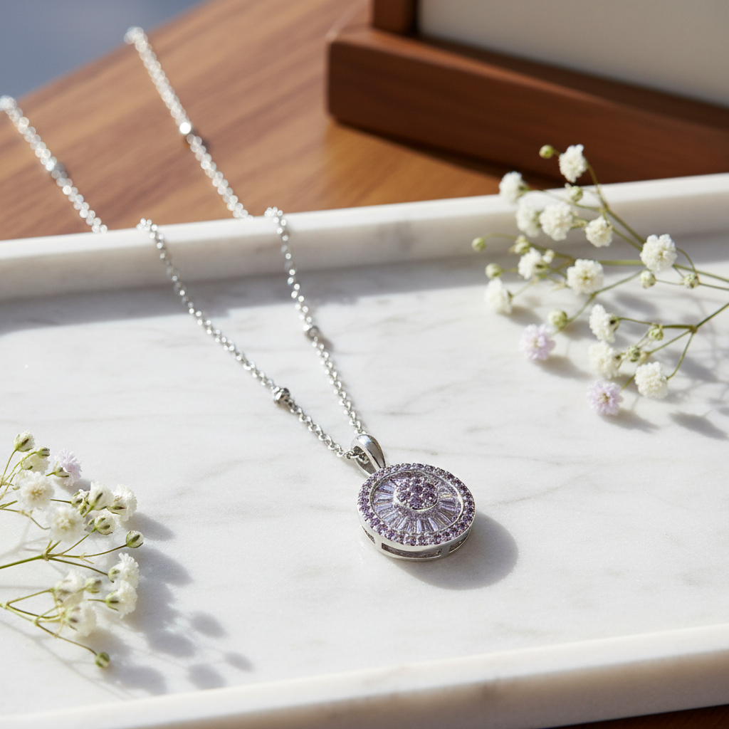 Easter Egg Pendant - Marble Tray