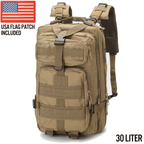 XGear Tactical Small 30L Tactical Backpack Survival Bag
