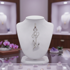February Amethyst Charm - Display