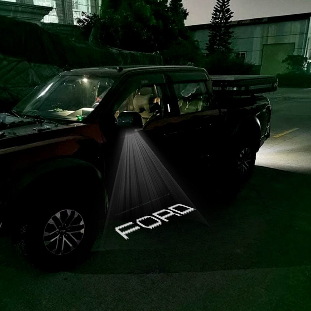 Premium LED Side Wing Mirror Projector Puddle Approach Lights for Ford F250 - 2017-2026