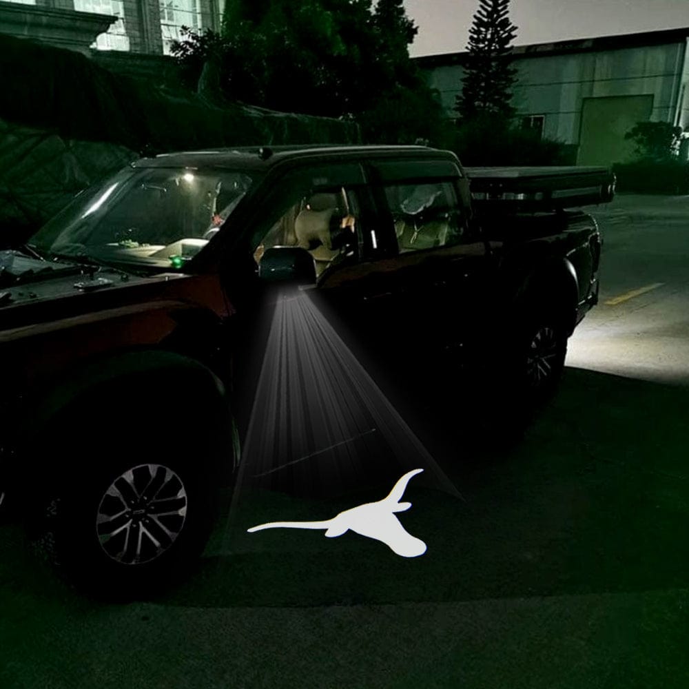 Premium LED Side Wing Mirror Projector Puddle Approach Lights for Ford F250 - 2017-2026