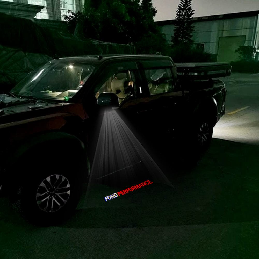 Premium LED Side Wing Mirror Projector Puddle Approach Lights for Ford F350 - 2017-2026