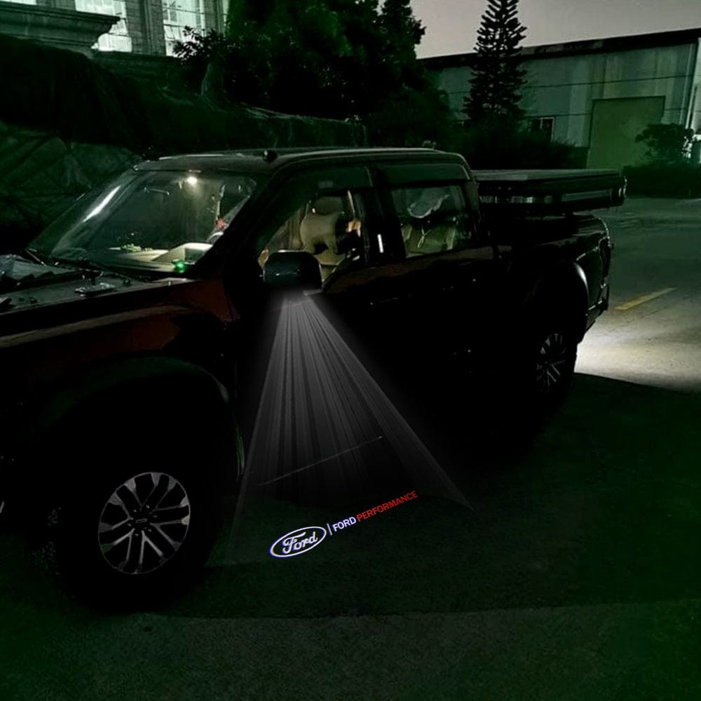 Premium LED Side Wing Mirror Projector Puddle Approach Lights for Ford F250 - 2017-2026