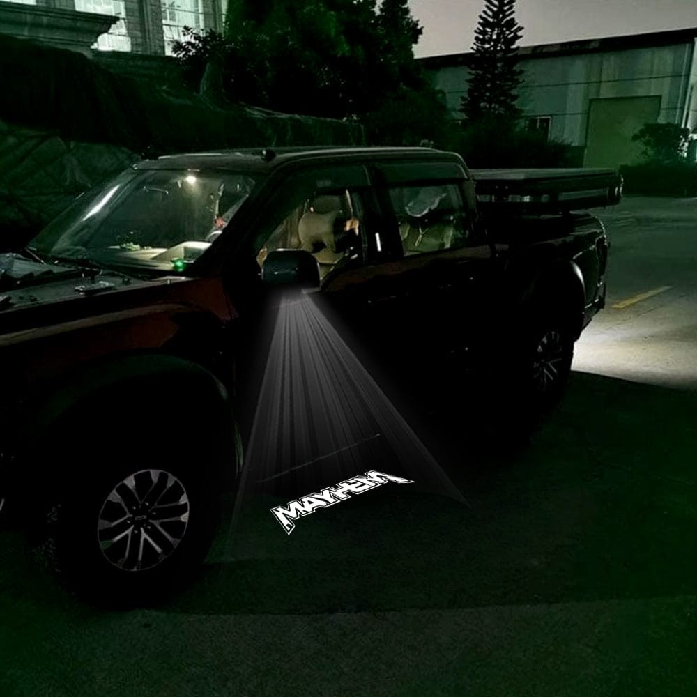Premium LED Side Wing Mirror Projector Puddle Approach Lights for Ford F250 - 2017-2026