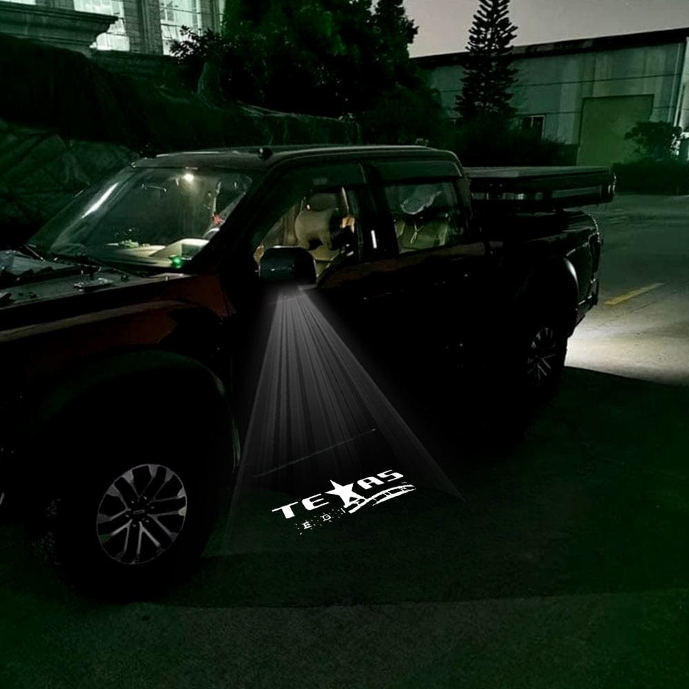 Premium LED Side Wing Mirror Projector Puddle Approach Lights for Ford F250 - 2017-2026