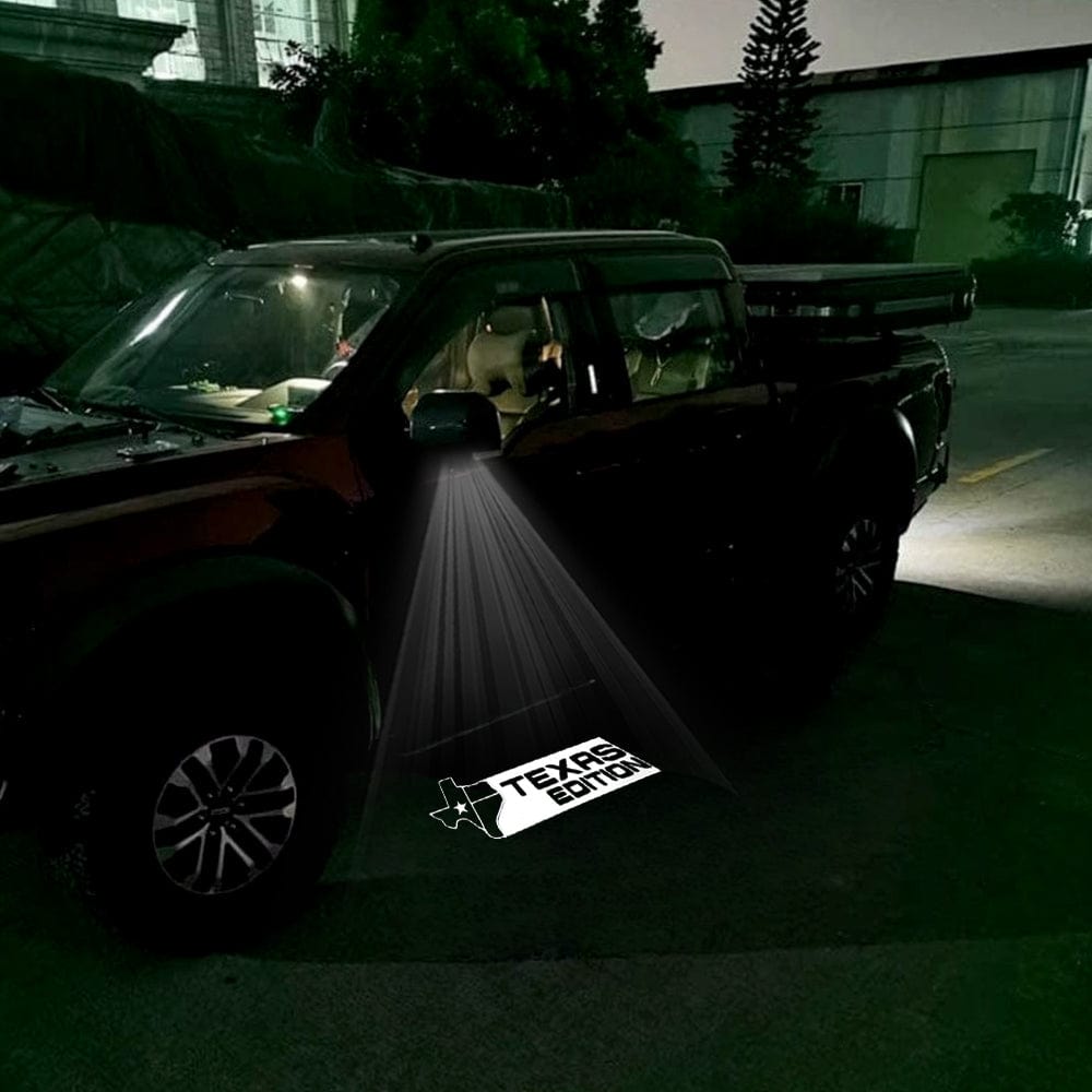 Premium LED Side Wing Mirror Projector Puddle Approach Lights for Ford F350 - 2017-2026